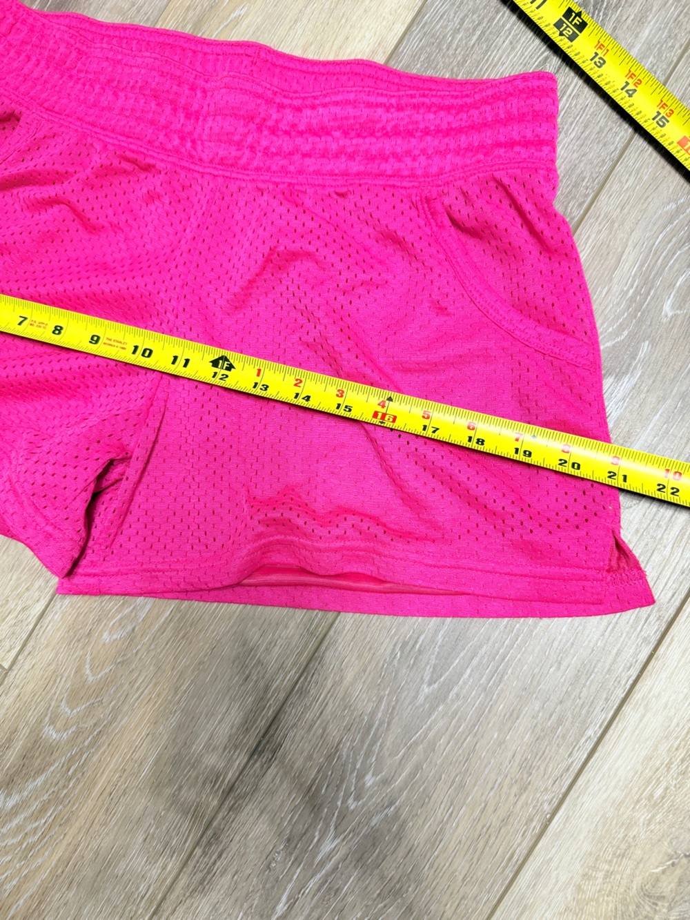 Russell Athletic Vibrant Pink Mesh Athletic Shorts - Picture 6 of 8
